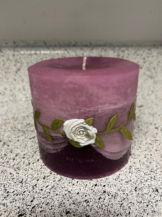 Decorative Luxury Wax Candle